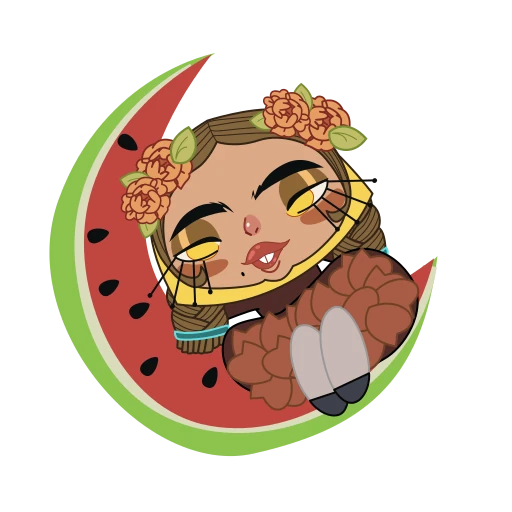 🍉 Стикер «GolMorgh» для Telegram