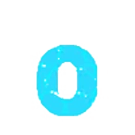 🤩 Эмодзи «Зимний шрифт, анимированный» для Telegram