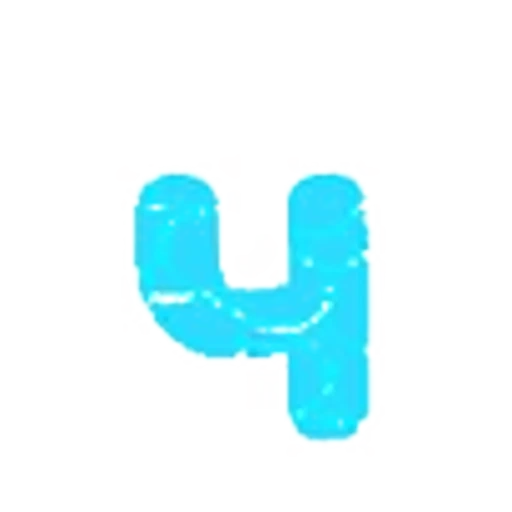 🤩 Эмодзи «Зимний шрифт, анимированный» для Telegram