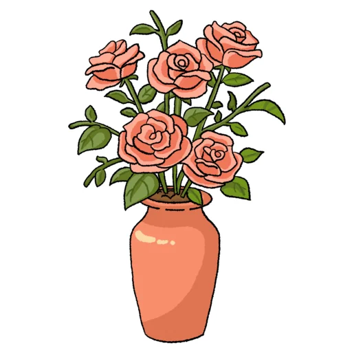 🌹 Стикер «Good Pizza, Great Pizza» для Telegram