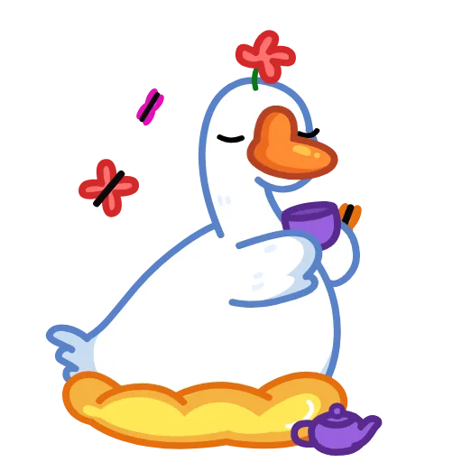 Стикер 28 Goose -