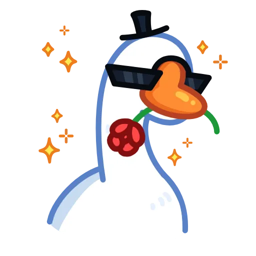Стикер 22 Goose -