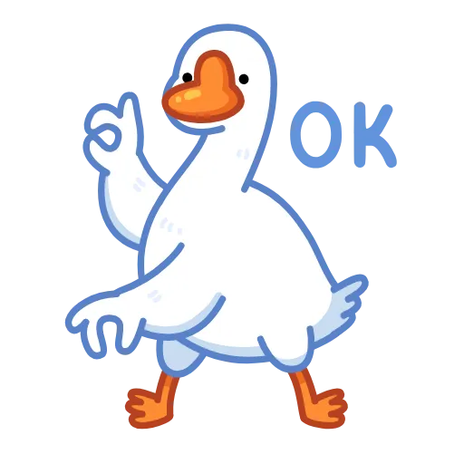 Стикер 24 Goose -