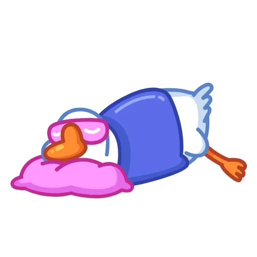 Стикер 5 Goose emoji -