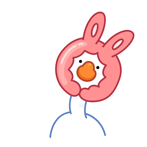 Стикер 18 Goose emoji -