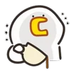 Стикер 3 Goose