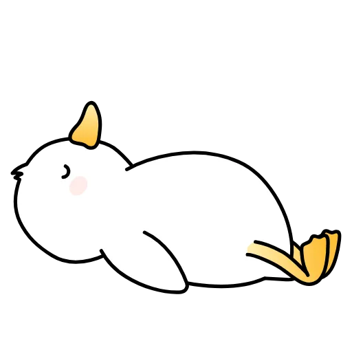 🛌 Эмодзи «Гусь Яша» для Telegram