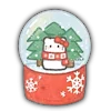 Стикер 10 Новогодние