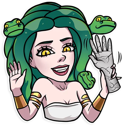 👋 Стикер «Medusa» для Telegram