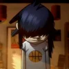 Стикер 22 Gorillaz Animated