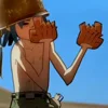 Стикер 12 Gorillaz Animated