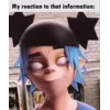 Стикер 5 Gorillaz Animated
