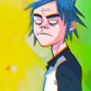 Стикер 36 Gorillaz Animated
