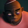 Стикер 43 Gorillaz Animated