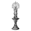 Стикер 9 Gothic Art