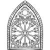 Стикер 26 Gothic Art