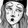 Стикер 25 Gothic Art