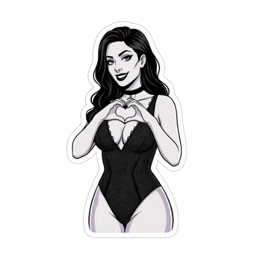 😍 Стикер «Готка» для Telegram
