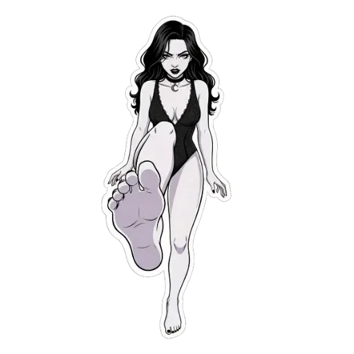 👣 Стикер «Готка» для Telegram