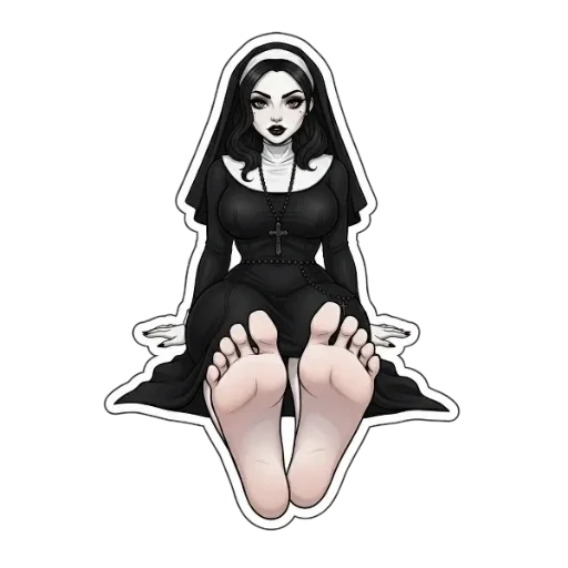 👣 Стикер «Готка» для Telegram