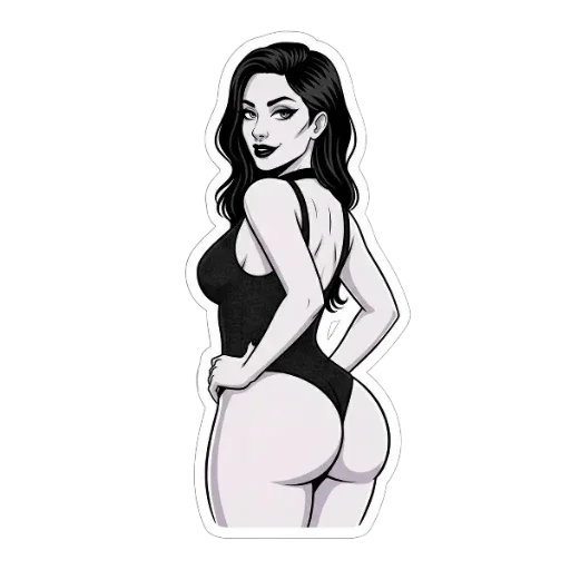 🍑 Стикер «Готка» для Telegram