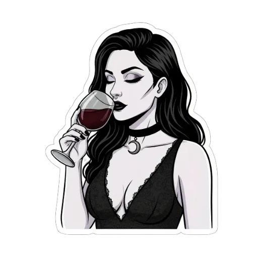 🥂 Стикер «Готка» для Telegram