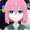Стикер 8 Goto Hitori Bocchi