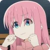 Стикер 3 Goto Hitori Bocchi