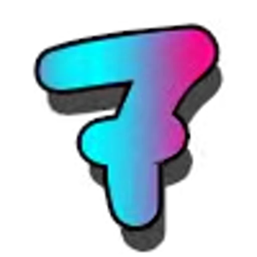 7️⃣ Эмодзи «Анимированный градиент розово-голубой» для Telegram