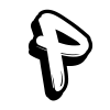 🖤 Эмодзи «Graffiti Font» для Telegram