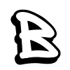 🖤 Эмодзи «Graffiti Font» для Telegram