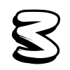 🖤 Эмодзи «Graffiti Font» для Telegram