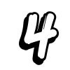 🖤 Эмодзи «Graffiti Font» для Telegram