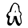 Стикерпак Graffiti Font для Telegram