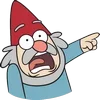 Стикер 35 Gravity Falls - эмоджи с мультика Гравити Фоллз
