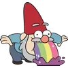 Стикер 26 Gravity Falls - эмоджи с мультика Гравити Фоллз