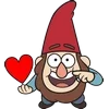 Стикер 29 Gravity Falls - эмоджи с мультика Гравити Фоллз