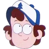 Обложка набора Gravity Falls - эмоджи с мультика Гравити Фоллз