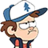 Стикер 8 gravity falls