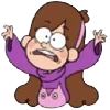 Стикер 25 gravity falls