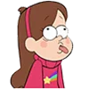 Стикер 20 gravity falls