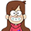 Стикер 32 gravity falls