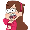 Стикер 15 gravity falls
