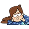 Стикер 22 gravity falls