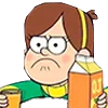 Стикер 16 gravity falls