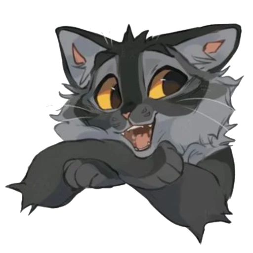 🐱 Стикер «Gray Pillow» для Telegram