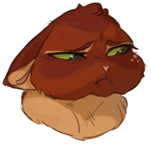 🐱 Стикер «Gray Pillow» для Telegram