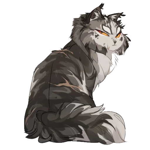 🐱 Стикер «Gray Pillow» для Telegram