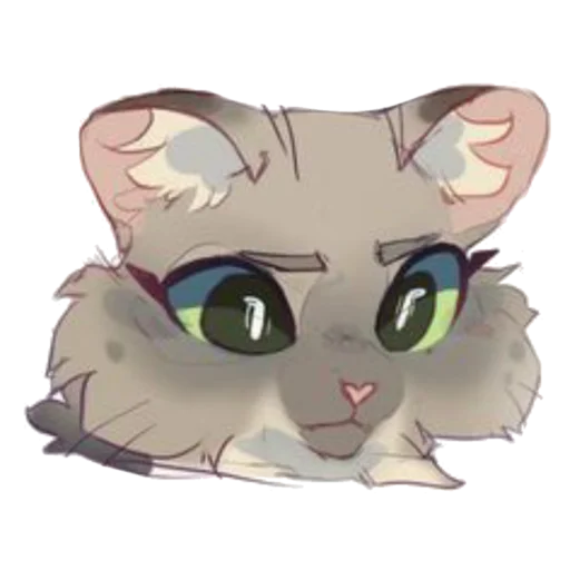 🐱 Стикер «Gray Pillow» для Telegram