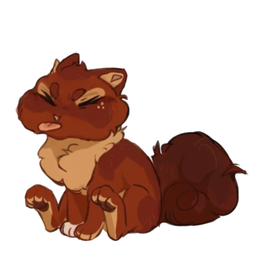 🐱 Стикер «Gray Pillow» для Telegram